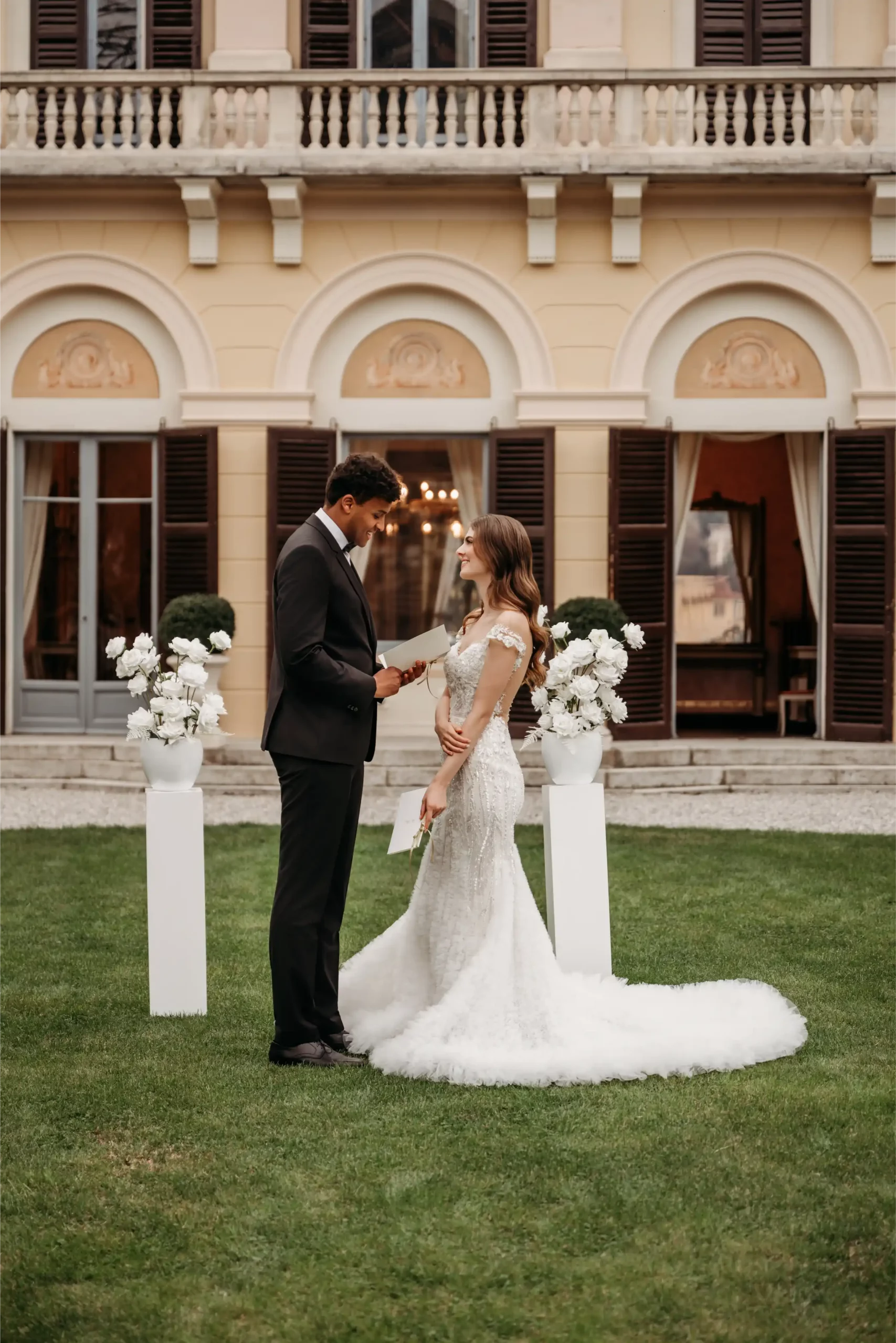 Elopement in der Villa Parravicini Revel