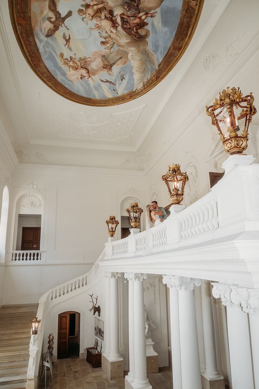 Hochzeitsfotos im Schloss Eckartsau